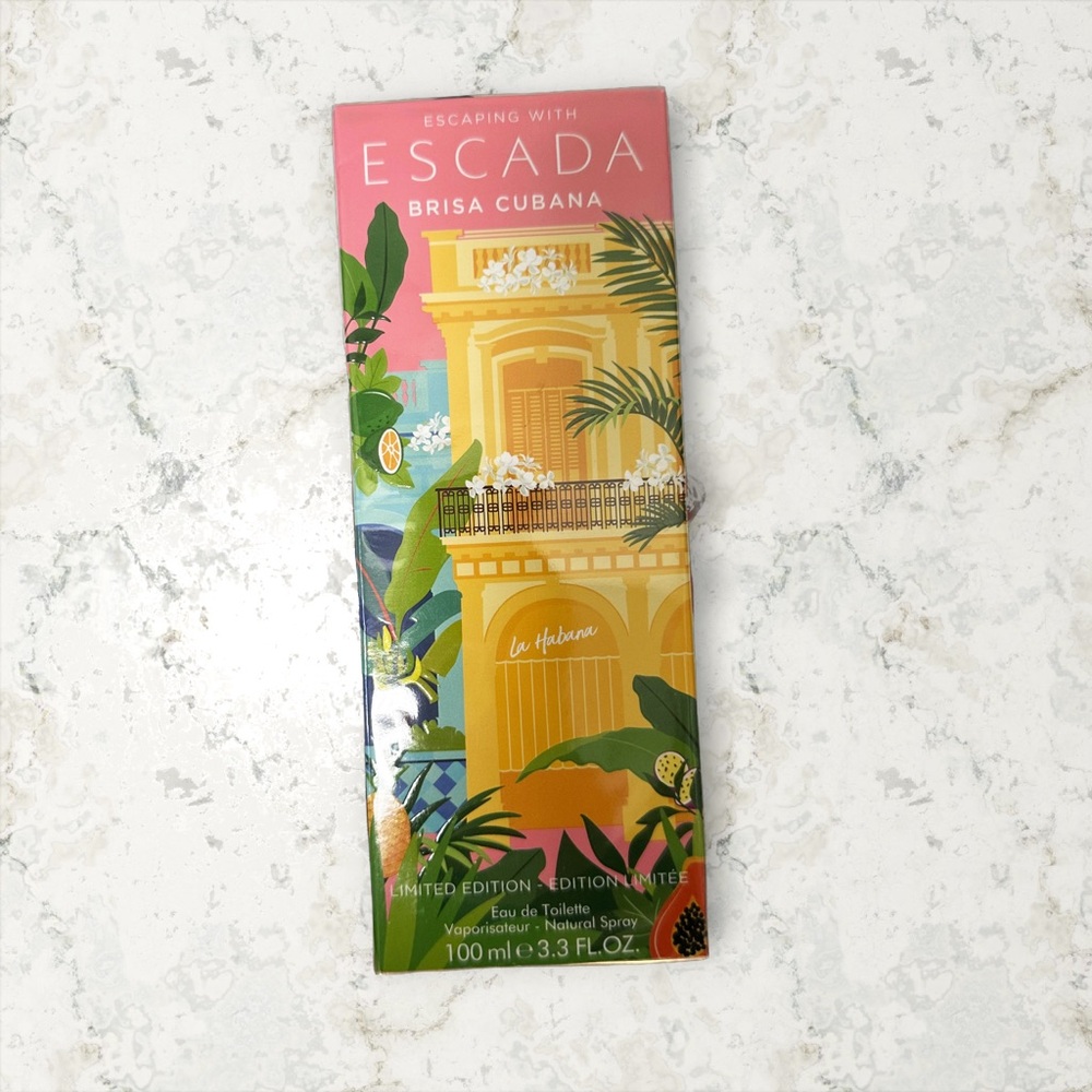 NEW Escada Brisa Cubana 3.3 oz Perfume Designer Limited Edition - Picture 4 of 8